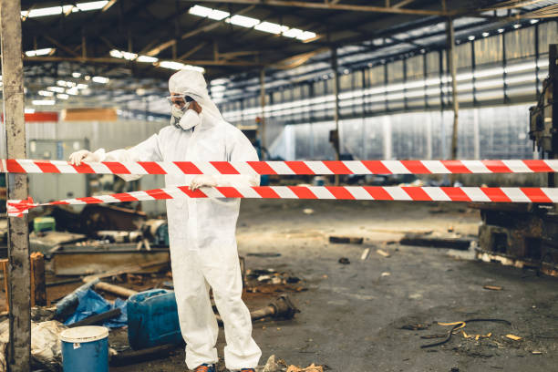Professional Odor Removal technician working in Rochester, WA